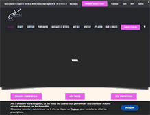 Tablet Screenshot of hemera-beaute.fr